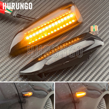 For Opel For Vauxhall Astra J K Crossland X Grandland Insignia B Zafira C LED Dynamic Turn Signal Light Side Fender Marker Lamp