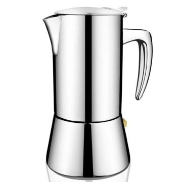 Expresso Geyser Coffee Makers 4/6 Cups 304 Stainless Steel Induction Coffee Moka Pot Machine Stove Top гейзерная кофеварка 모카포트