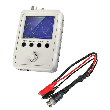 Digital Oscilloscope Kit with Power Supply BNC-Clip Cable Probe Assembled Finished Machine
