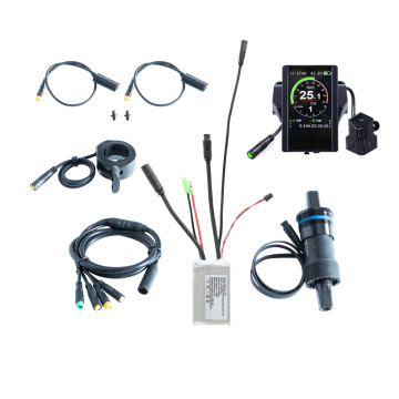 36V 350W Electric Bike Controller Kit E Bicycle Spare Parts Ebike Conversion with Torque Sensor 850C LCD Display