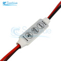 5Pcs/lot DC 12V 3 keys Single Color Dimmer LED Controller Brightness Dimmer Switch For 5050 3528 5630 Led Strip Lamps Lighting