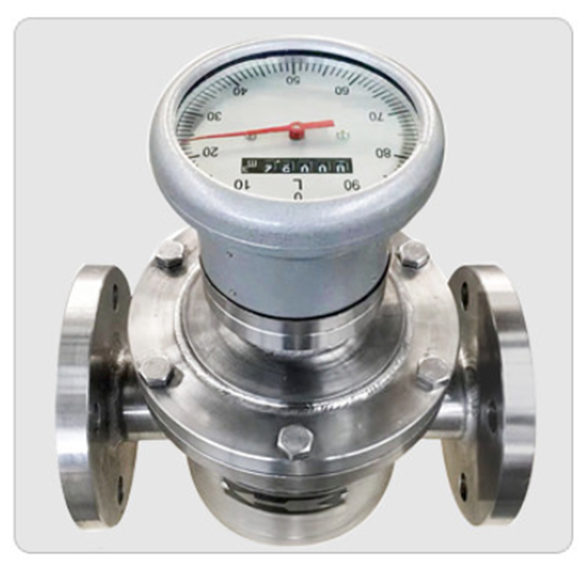 Elliptical gear flow meter