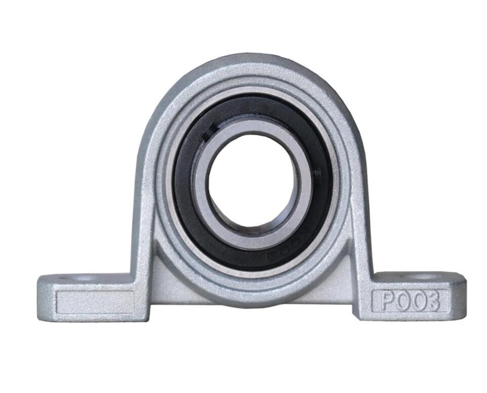 KP001 12mm Bore Diameter Zinc Alloy Pillow Block Mounted Housing Unit