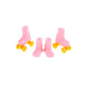 2Pairs Doll Roller Skates Play Shoes For Doll Decorative Toy Kids Pink Girls Toy Accessories Party Gift Decor New