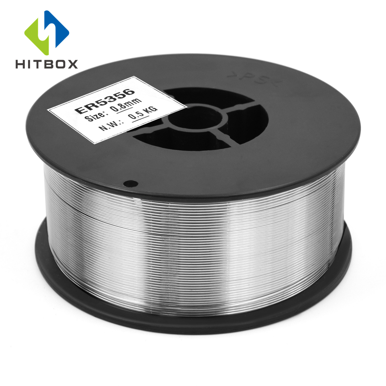 HITBOX Stainless Steel Wire Aluminum Flux Cored Wire Mig Wire Solid Wire 0.8mm Gas Welding Wire 1 Roll 0.5/1.0KG