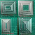25PCS Frames Metal Cutting Dies Scrapbooking Stencil DIY Paper Card Decorative Embossing Die Cut Craft Dies 2020 NEW