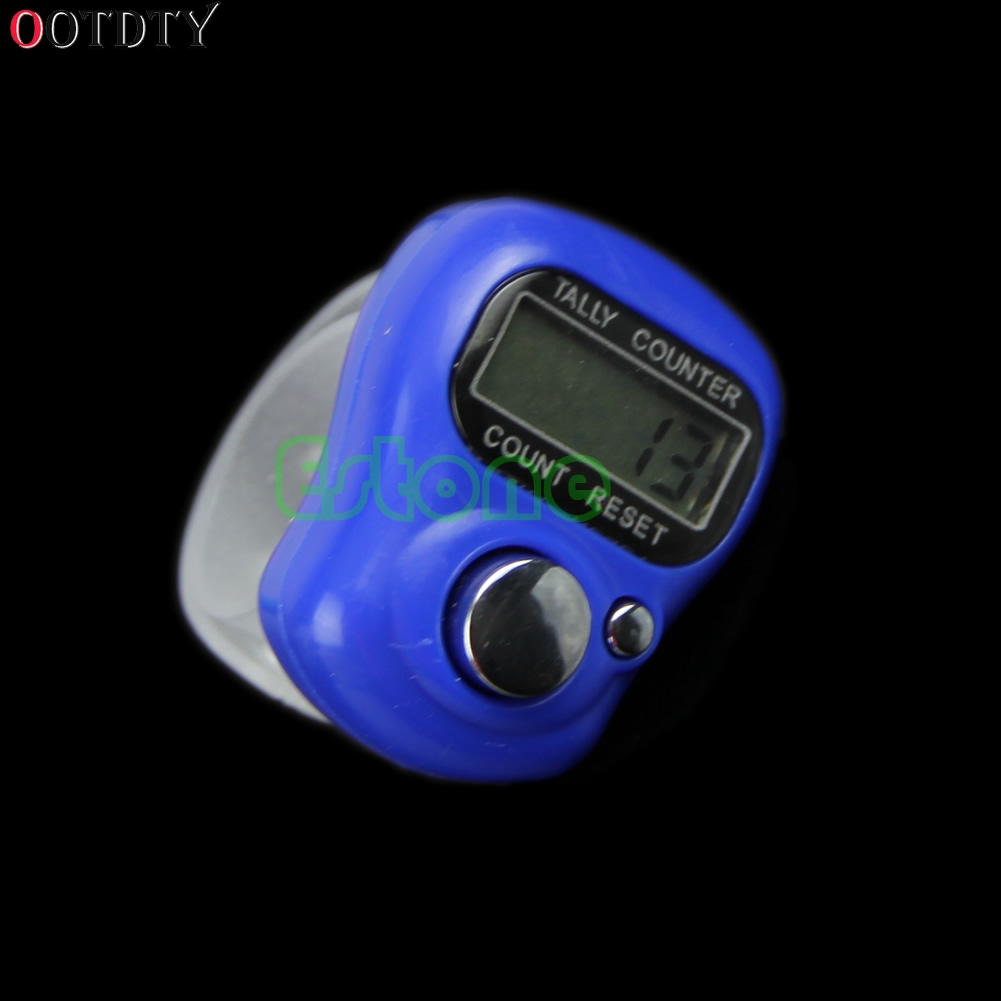 OOTDTY New LCD Electronic Digital Tally Counter Stitch Marker and Row Counter