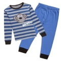 Dino Boys Sleepwear Suits 100% Cotton Long Children Clothes Sets Motor T-Shirts Pants 2-Pieces Sets Kid Pyjamas 2 3 4 5 6 7 Year