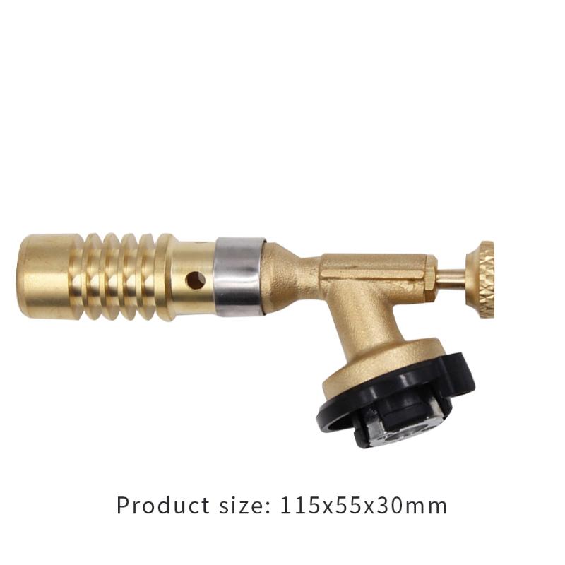 Gas Turbo Torch for Outdoor Picnic Copper Weld Plumbing Torch Gas Turbo Flamethrower Camping Tools Outdoor Stove & Accessories