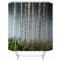 Musife Custom Birch forest Shower Curtain Waterproof Polyester Fabric Bathroom With Hooks DIY Home Decor