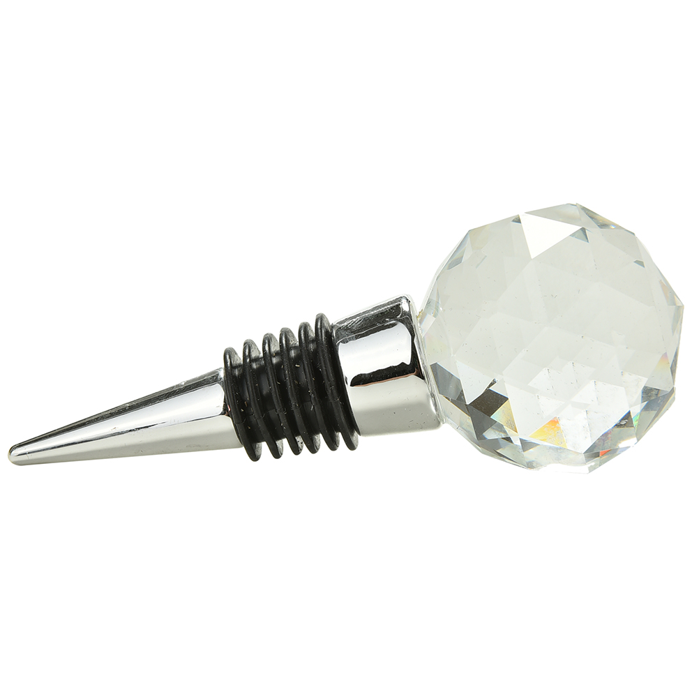 Hot 1Pcs Big Diamond Crystal Wine Stopper Wine Bottle Opener Bar Tools&Accessories Wedding Favors Party Supplies Kitchen Tools
