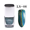 8 Colors Rainbow Mirror Effect Nail Polish Shinning Nail Glitter UV Gel Chrome Pigment Metallic Art Varnish Holographic TSLM2