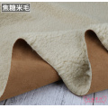 Suede Composite Lambskin Fabric for Autumn and Winter
