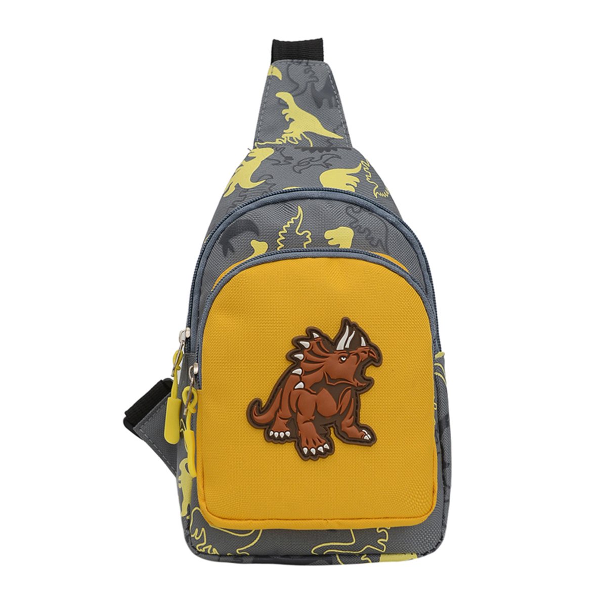 2020 Children Fashion Dinosaur Pattern Crossbody Shoulder Bag Mini Sling Backpack Chest Bags Travel Daypack for Boys Girls