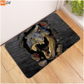 Sholisa Anti Slip Bath Mat Bathroom Carpet Rug Floor 3D Printed WaterAbsorption Cat Dot Dinosaur Living Room Toilet Door Mat
