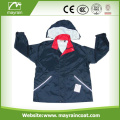 Outdoor Black Polyester Jacket With Custom Logo