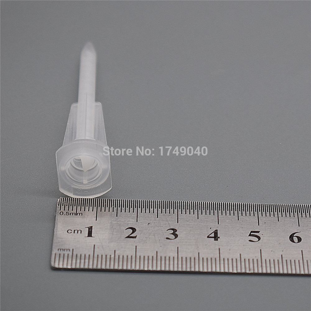 100pcs AB Glue Mixing Tube Dispenser Static Mixer Epoxy Resin Adhesives Mixing Nozzle Set for AB Glue Caulking Gun Manual Tools