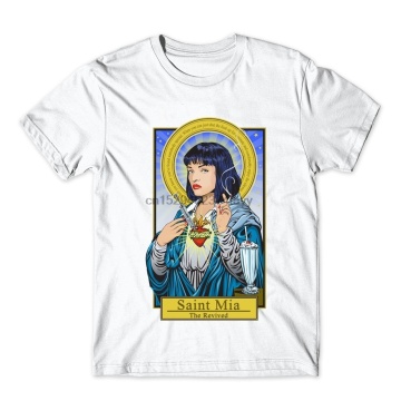 Pulp Fiction T Shirt Saint Mia White Jersey Tee