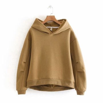 Xiaolu 55-6097 loose pleated Hoodie худи толстовка hoodies sweatshirt women ropa mujer sudadera