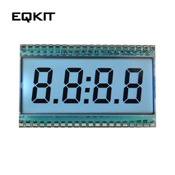 EDC190 4-Digit LCD Digital Tube Display Clock Static Driving 3V -20~70 Celsius Degree Operation Temperature positive display