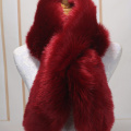 Neck Long Faux Fur Collar Scarfs Women Winter Fur Thick Fashion Warm Fake Fox Fur Shawl Female Scarves Imitation Fur Wraps 115cm