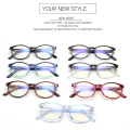 Seemfly Oval Frame Glasses Women Men Fashion Vintage Clear Lens Eyeglasses Spectacle Plain Mirror Female Goggle Unisex Eyewear