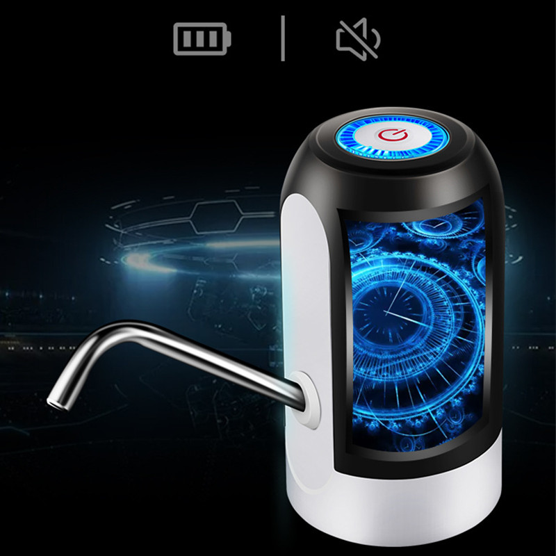 Usb Charging Electric Pumping Bottle Water Dispenser Wireless Intelligent Machine Automatic Treatment Appliances