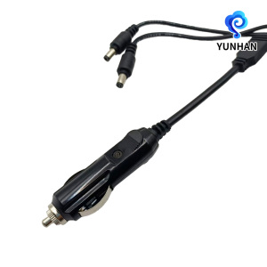 Custom Dual DC Cigarette Lighter Cable