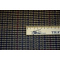 free ship 20% wool tweed fabric houndstooth pattern price for 1 meter 150cm wide