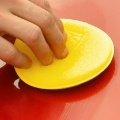 New 12pcs Waxing Polish Wax Foam Sponge Applicator Pad Cleaning Car High Density Thick Polishing Sponge Car Waxing Sponge