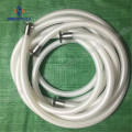 steel fitting joint with food grade silicone hose