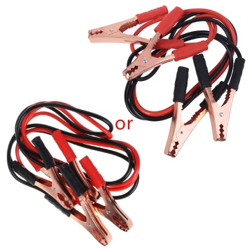 Heavy Duty 500AMP 2M Car Battery Jump Leads Cables Jumper Cable For Car Van Truck dorp shipping
