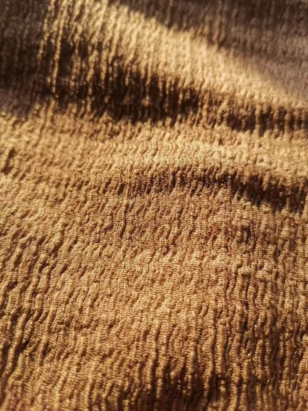 Knitted polyester crepe warp knitting fabric 2