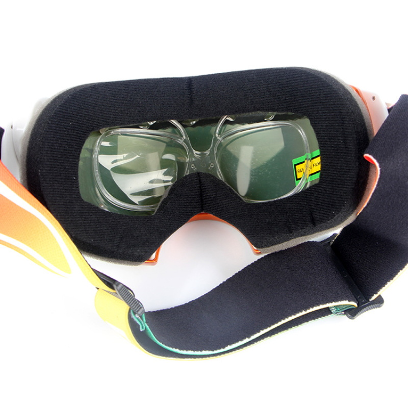 1Pcs Ski Goggles Rx Insert Optical Adaptor Flexible Prescription Frame Universal Size Inner Frame Snowboard Goggle for Ski Sport