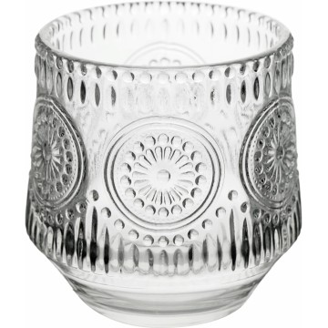 Luxury glass candle jar