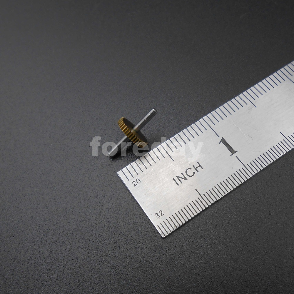 5PCS X 0.2M41T Brass Gear 0.2 Modulus 41 Teeth T=41 DIY Accessories 0.2M 41T Half shaft 1.58MM + 2MM Dia.8.6mm 5PCS/LOT *FD043X5