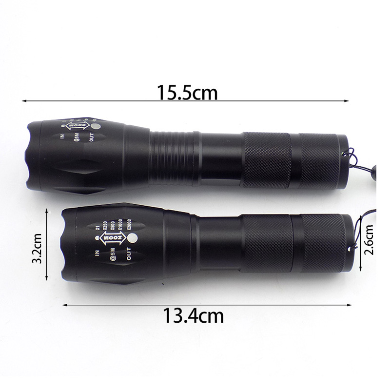 365nm 395nm high power UV Led Flashilight zoom Fluorescent Blacklight Ultraviolet 18650 flash Lamp light Torches for detection