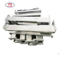 Stainless steel long C-Type precision casting guide rail