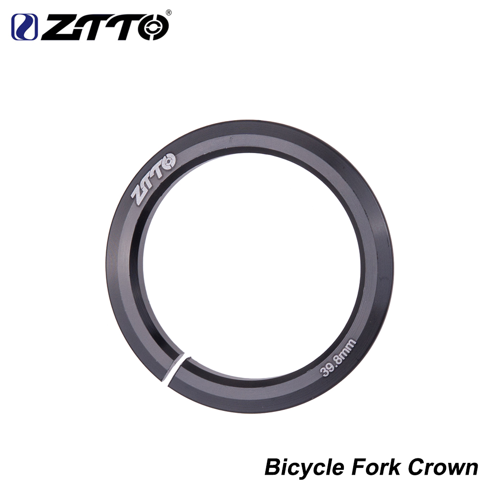 AEsport Bicycle Headset Base ring Aluminum Alloy Tapered Fork Open Crown Diameter for 1.5 inch Fork 52mm 54mm Bike Headset