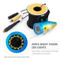 1200TVL Underwater Fishing Camera Waterproof Fish Shape Fishfinder12pcs White+12pcs Infrared LEDs Night Vision Camera Accessorie