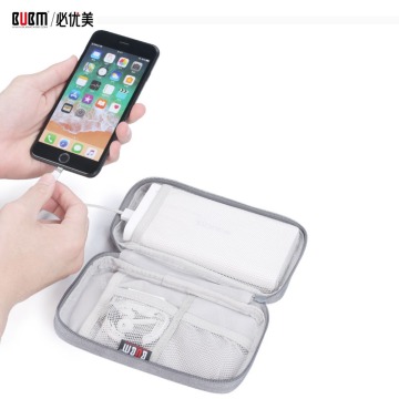 BUBM bag for power bank pouch carrying case cable organizer portable bag for external battery compact charge