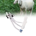 Goat Sheep Milker Machine Parts Claw Kit Milking Teat Cups Manual Collector Portable Goat Milking Machine Part for Cows Cattle H