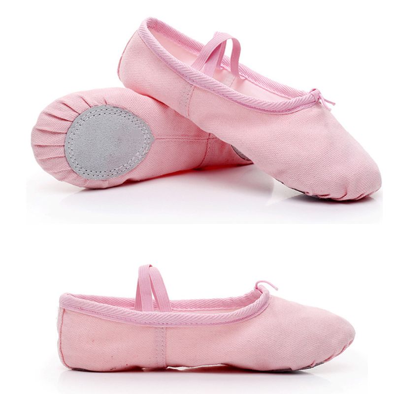 Canvas Ballet Pointe Shoes Fitness Gymnastics Slippers for Kids Children baby girl shoes baby 2019 New Arrival Fashion shoes