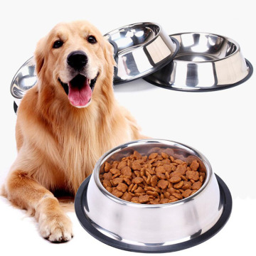 Pet Dog Stainless Steel Bowl Food Storage Container Dog Food Bowl Water Bottle Pet Bowl Feeder Dish for Small Large Dogs Cats