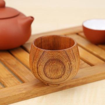 Jujube Wood Cup Handmade Natural Wooden Breakfast Drinkware Green Tea Cup Tea Drinking Wood Cup