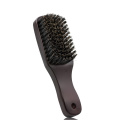 Men Boar Bristle Mustache Portable Brush Wood Handle Men's Beard Brush Comb Facial Beard Cleaning Styling Brush