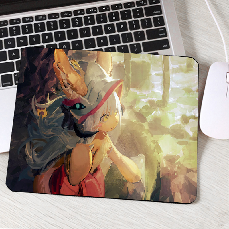 Mairuige Made In Abyss Anime Pattern Printed Pc Computer Mousepad Creative Diy Animation Manga Comic Mouse Pads for Decorate