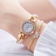BS-FA1531 Fashion Rose Gold Rhinestone Cross Luxury watch