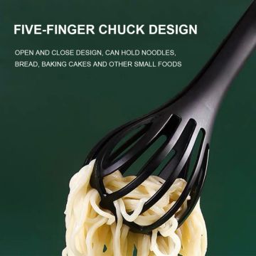 Three In One Spaghetti Noodle Clip Egg Beater Egg Clip Salad Mixer Anti-scalding Food Clip Home Kitchen Accessories Pasta Tools