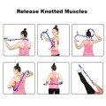 New Thera Cane Back Hook Massager Neck Self Muscle Pressure Stick Tools Manuel Trigger Point Massage
